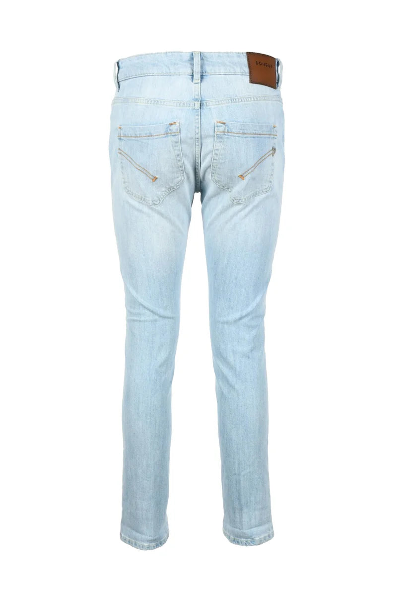 Dondup Jeans Cotone Stretch - Celeste