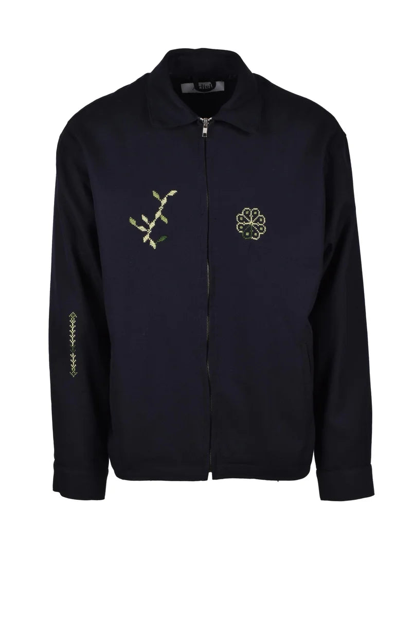 Adish Wool Cotton Coat - Multicolor