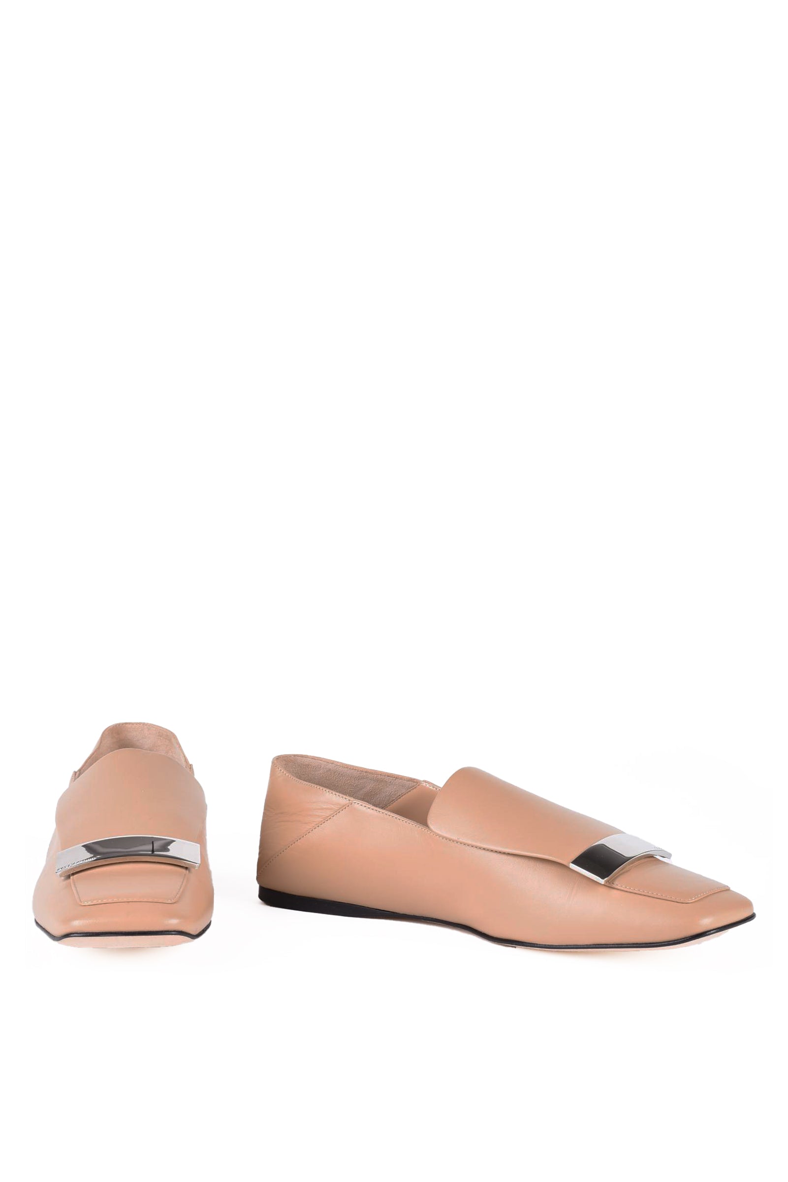 Sergio Rossi - Mocassino Uomo in Pelle Cuoio