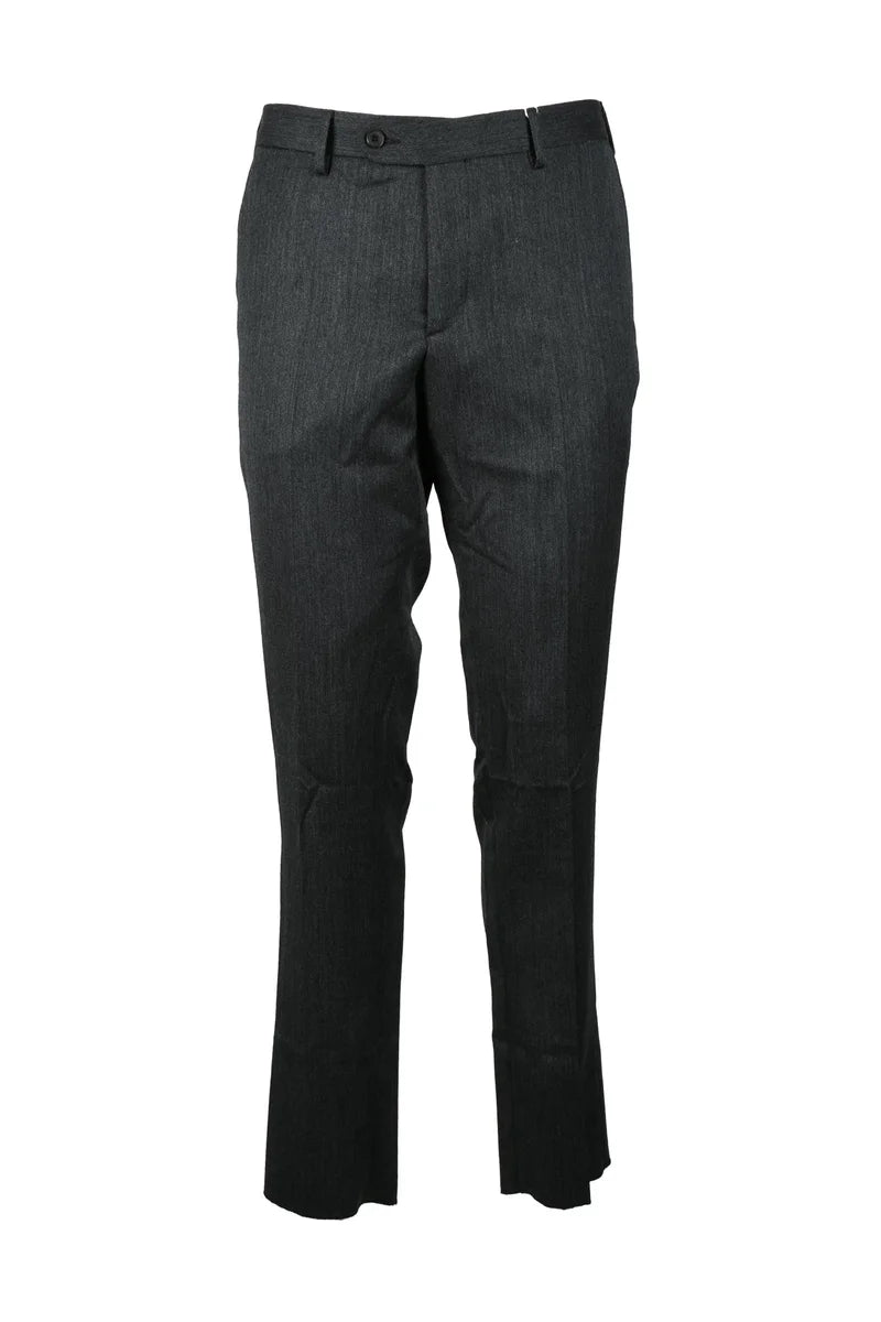 Lebole Pantalone Lana Vergine - Grigio