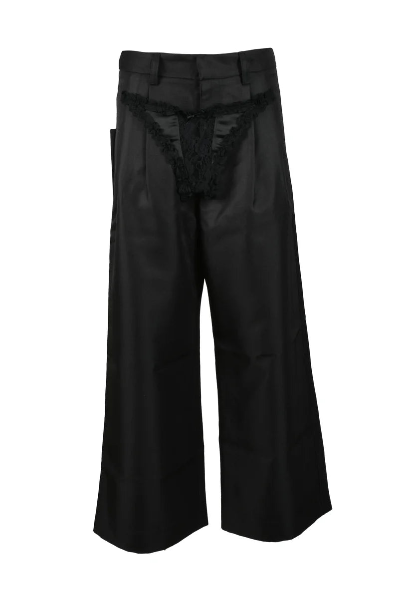 Vaquera Pantaloni Poliestere - Nero