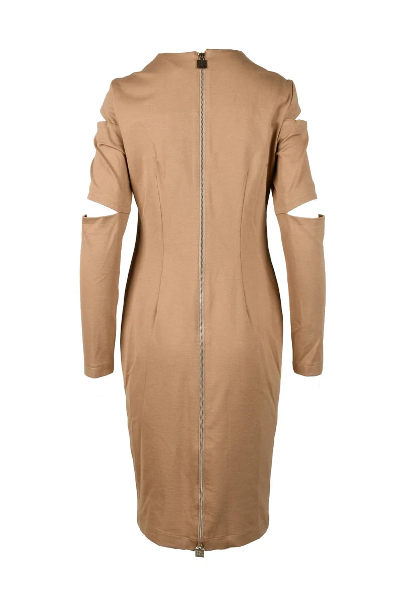 Gil Santucci Abito Viscosa Elastan - Beige