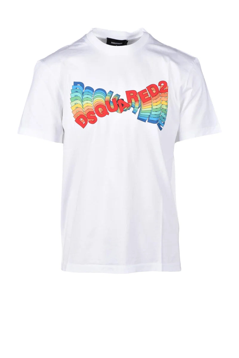 Dsquared2 T-shirt Cotone - Bianco