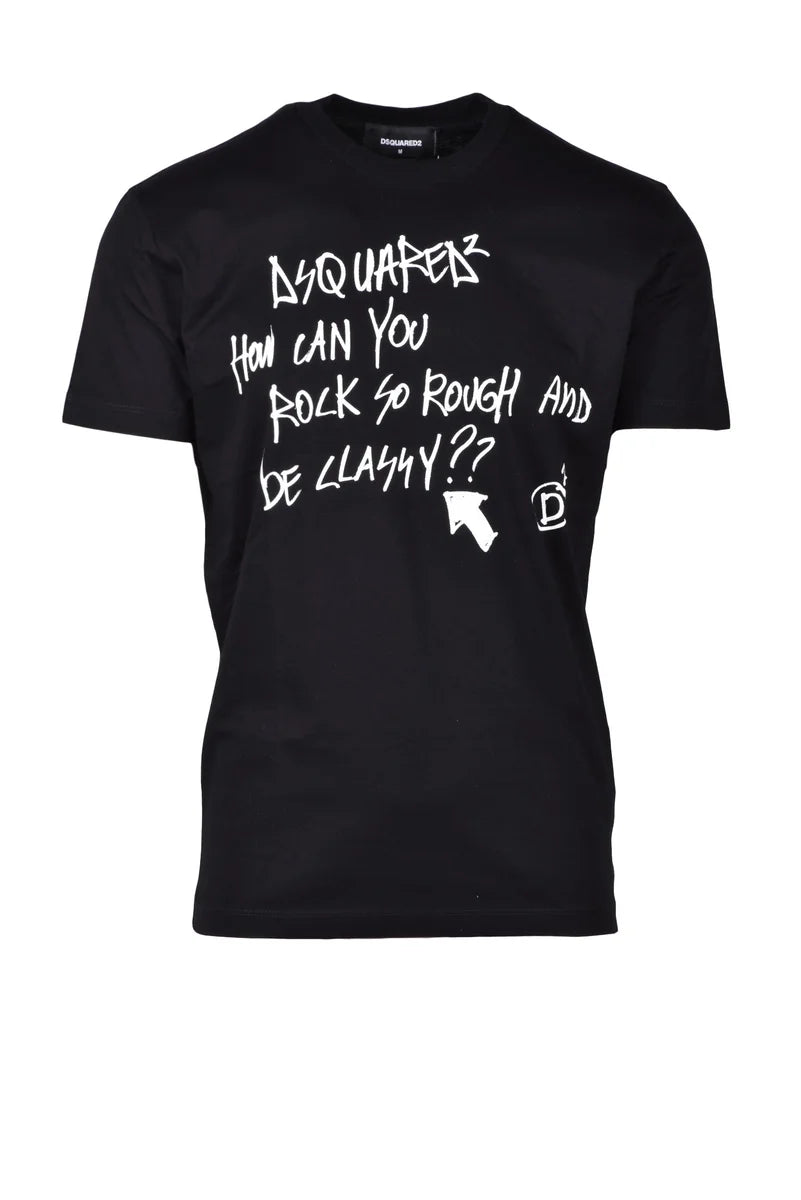 Dsquared2 T-shirt Girocollo - Nero