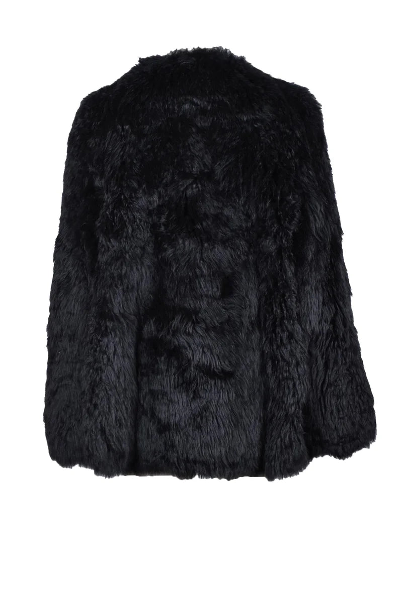 We11done Pelliccia Cashmere Capra - Nero