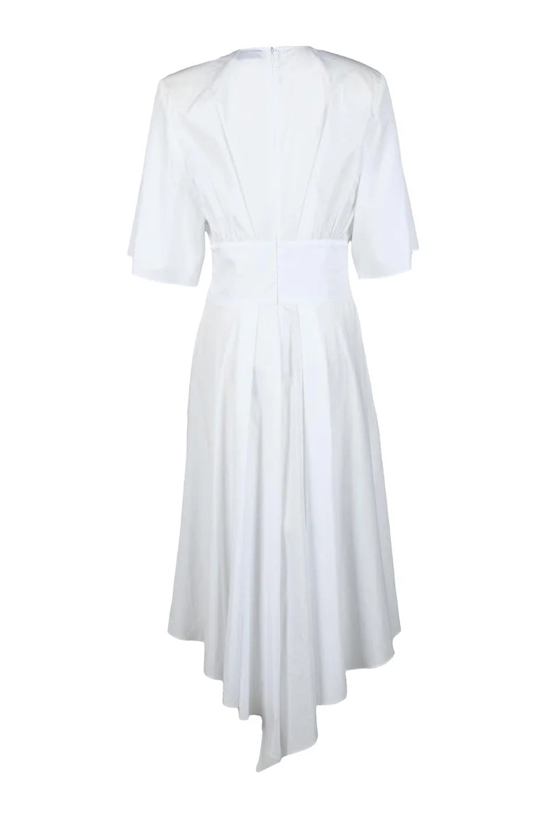 Alexandre Vauthier Abito Lungo Cotone - Nero