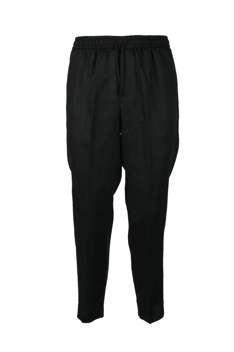 Bonheur Pantaloni in Lino - Grigio
