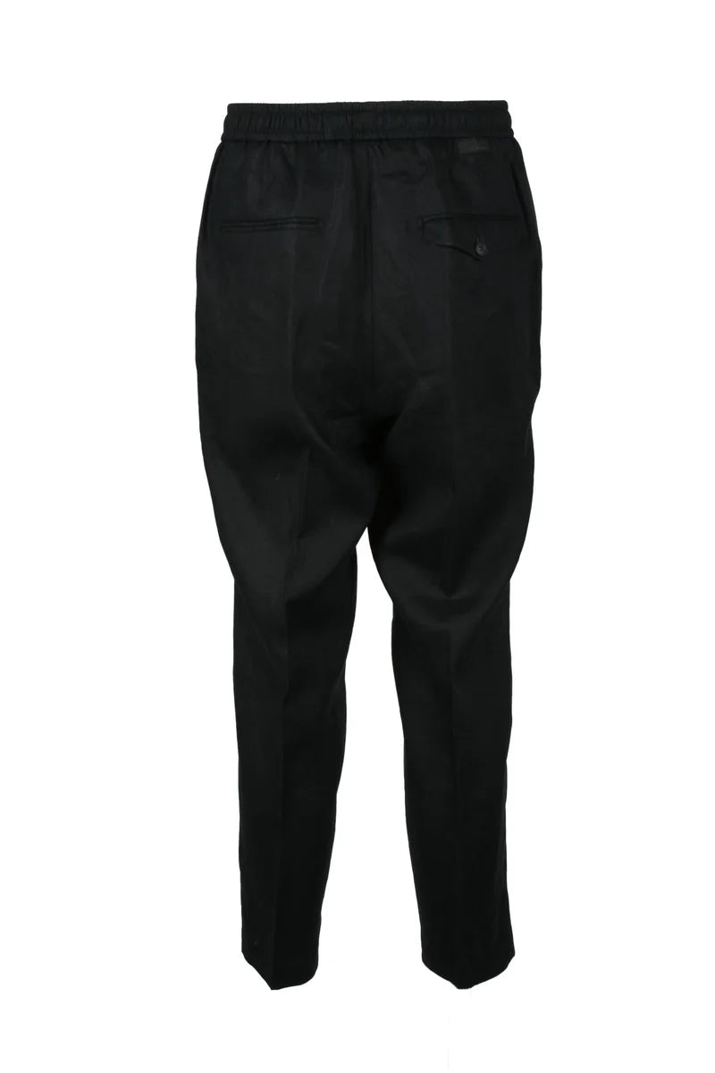 Bonheur Pantaloni in Lino - Grigio