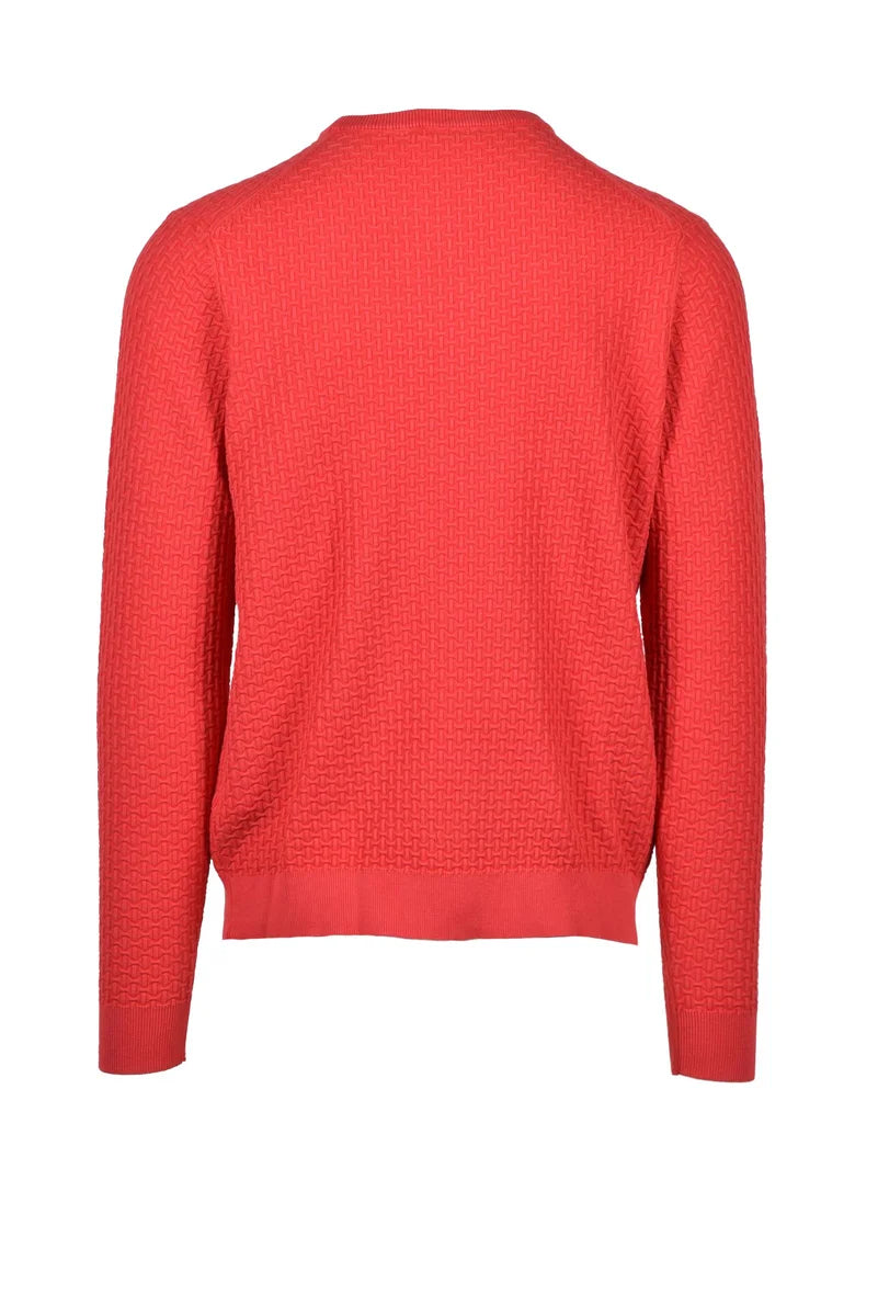 Planet Grid Maglia Polo - Rosso