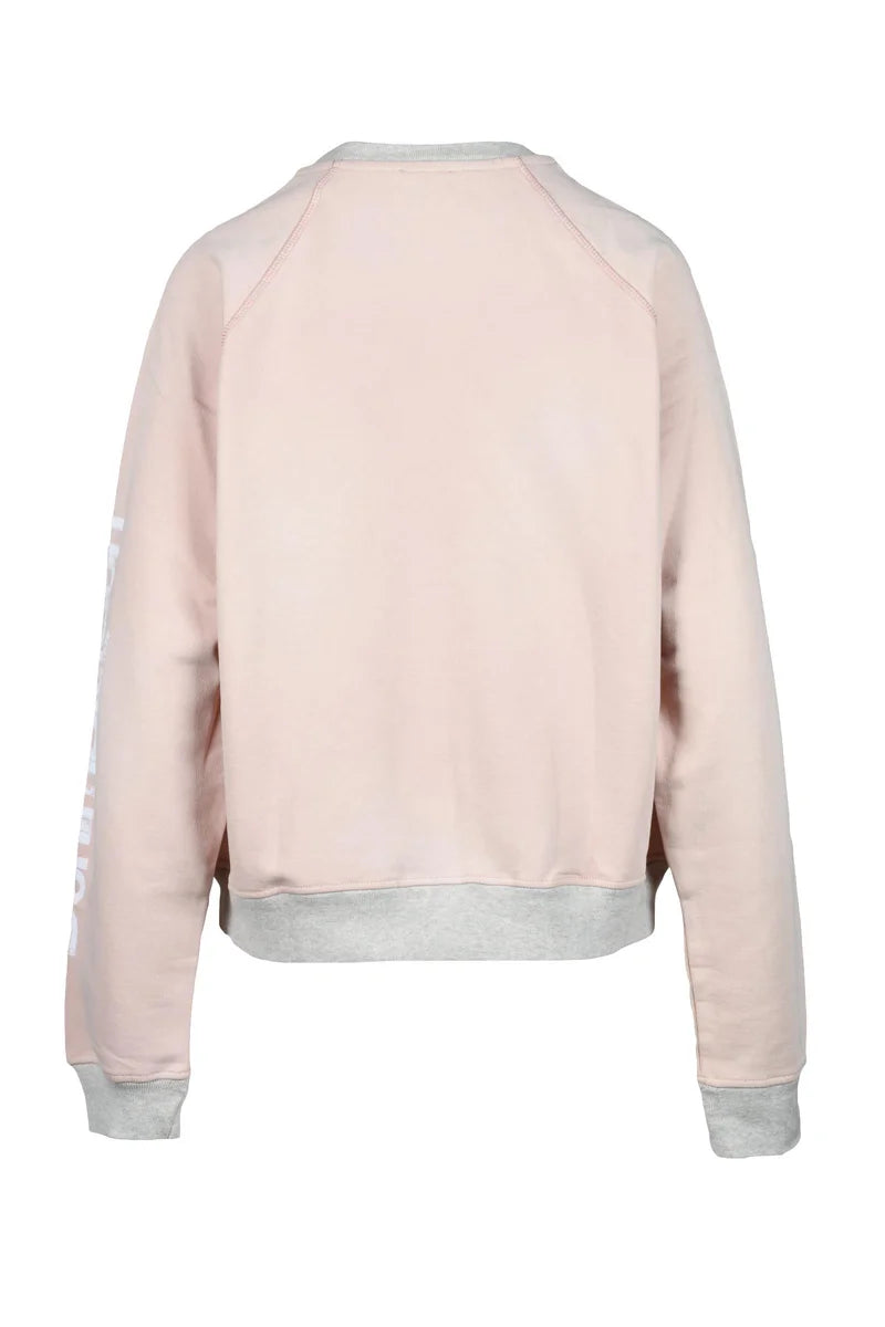 Diesel Felpa Donna - Rosa/Grigio