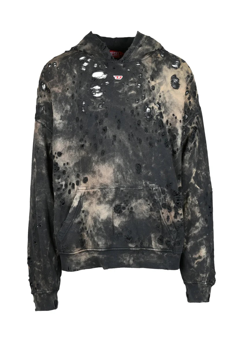 Diesel Felpa Uomo - Marrone