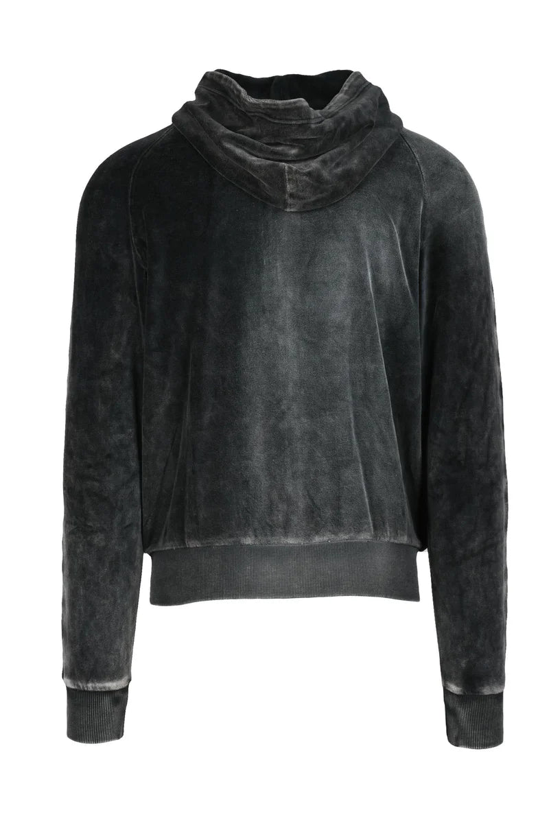Diesel Felpa Uomo - Nero Misto Cotone