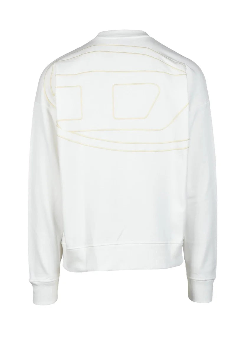 Diesel Felpa Uomo - Bianco