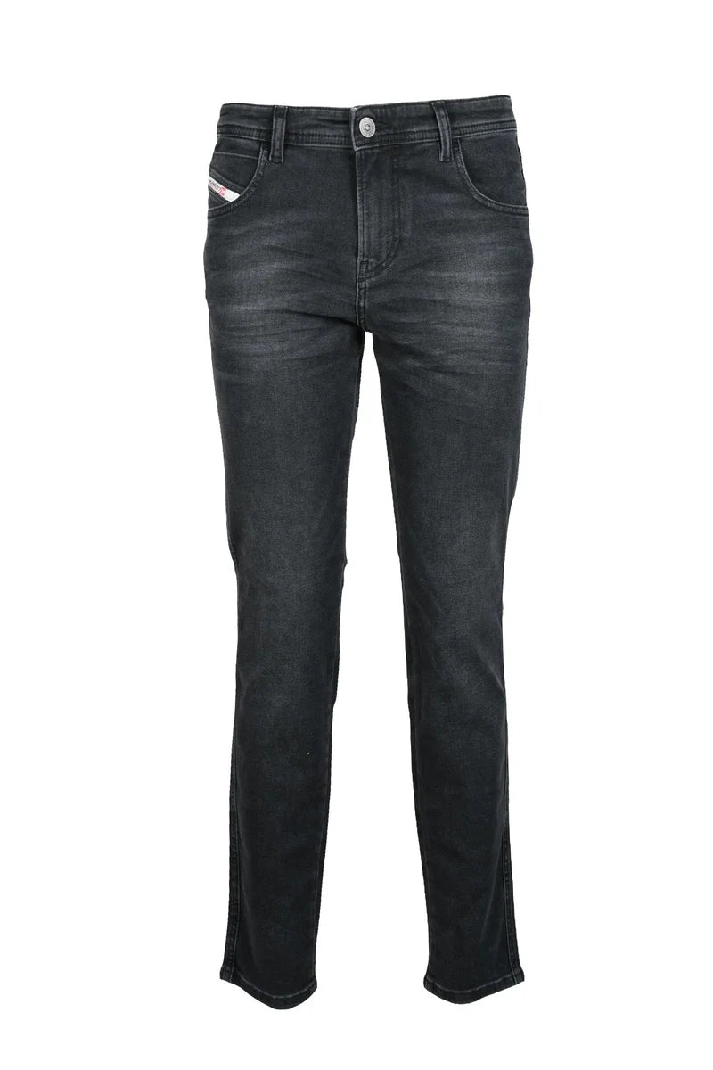 Diesel Jeans Cotone Stretch - Nero