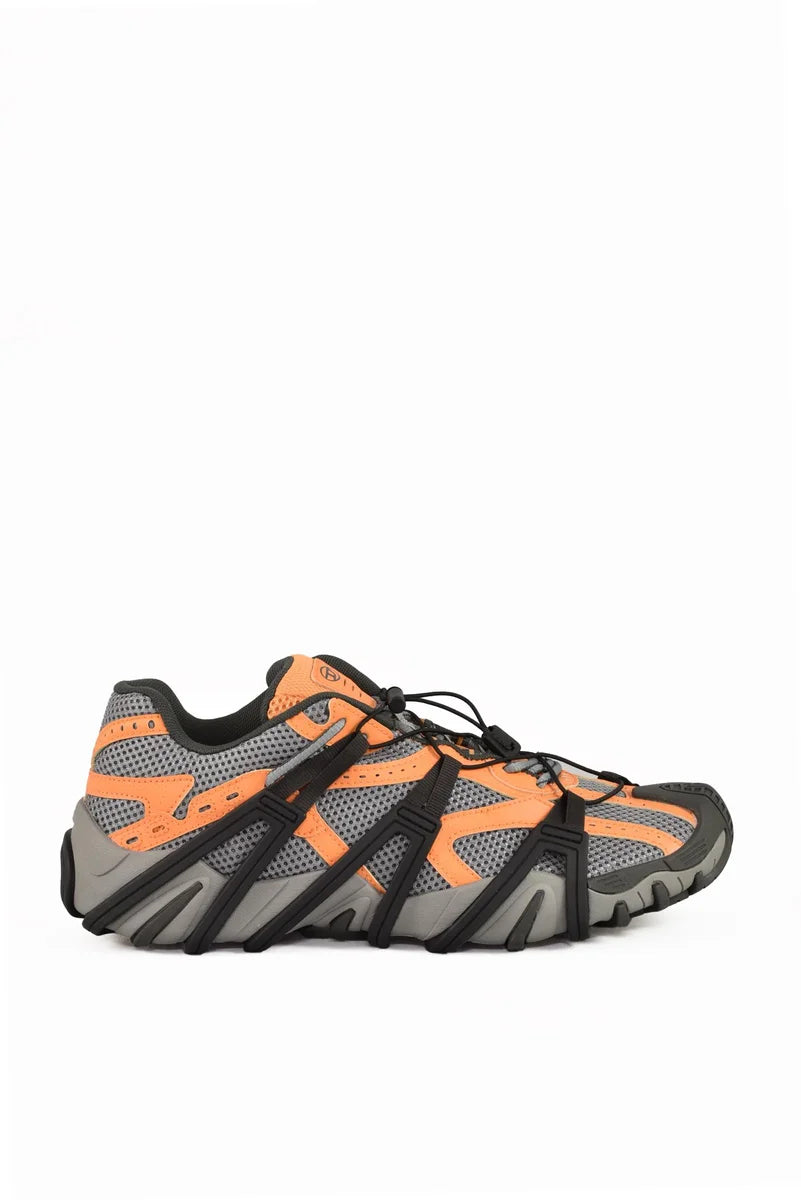 Diesel Sneakers Velcro - Grigio/Arancio