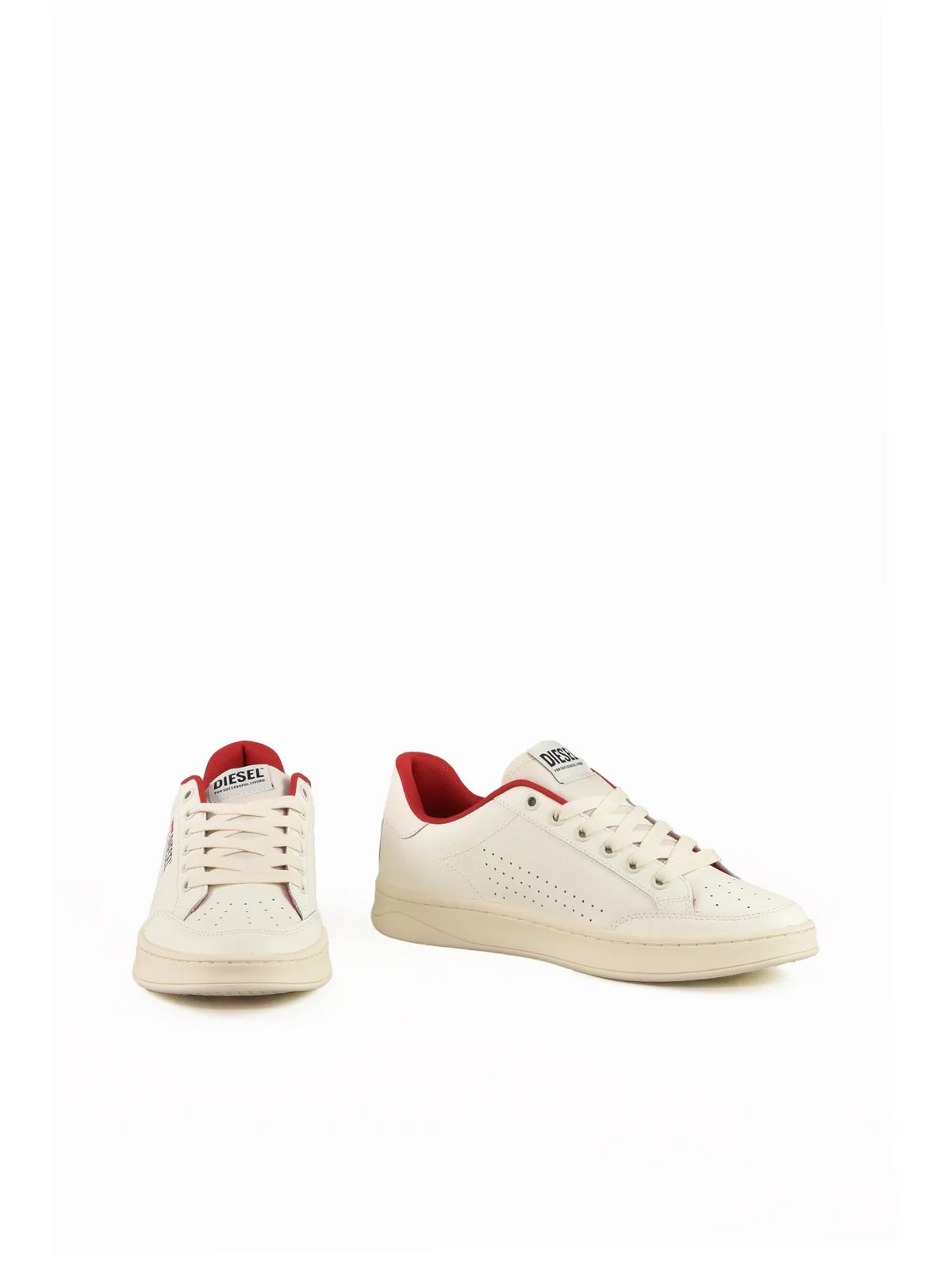 Diesel Sneakers Uomo - Bianco/Rosso