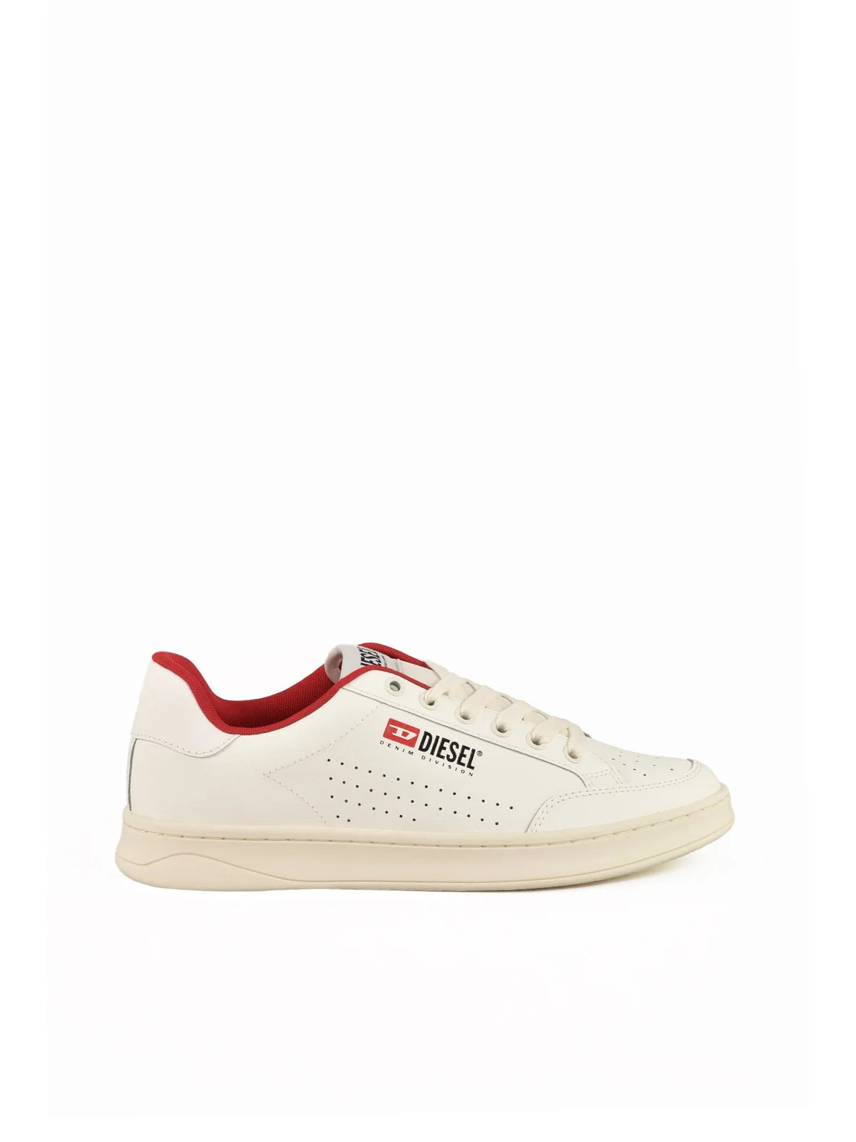 Diesel Sneakers Uomo - Bianco/Rosso