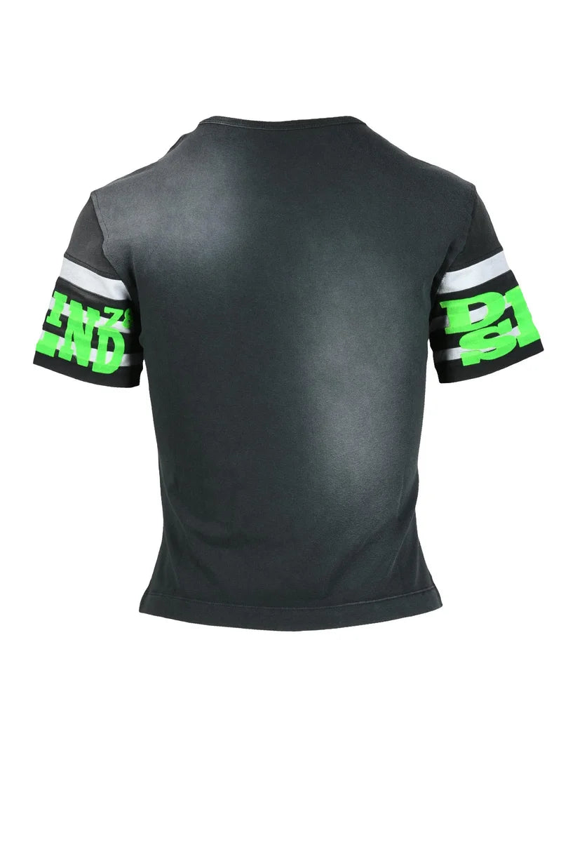 Diesel T-shirt Girocollo - Grey/Pink