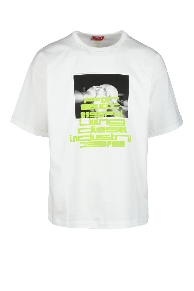 Diesel T-shirt Girocollo - Rosa