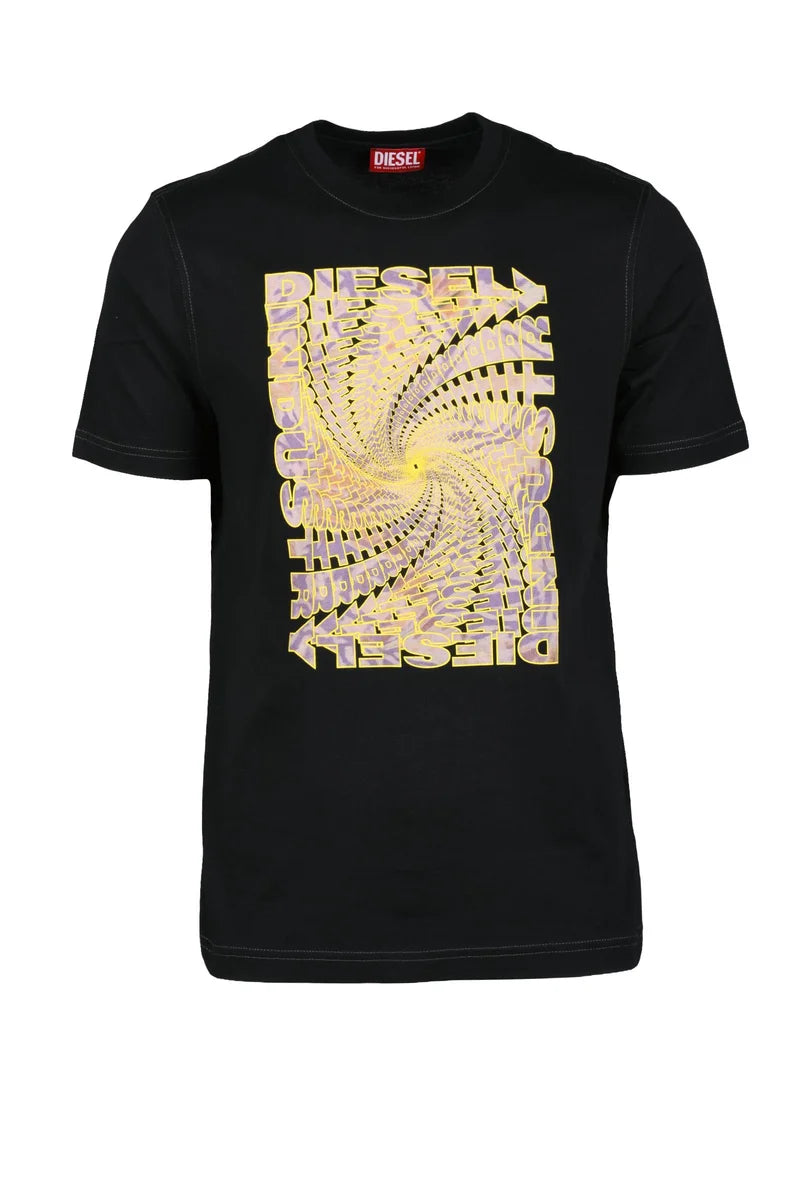 Diesel T-shirt Girocollo - Nero