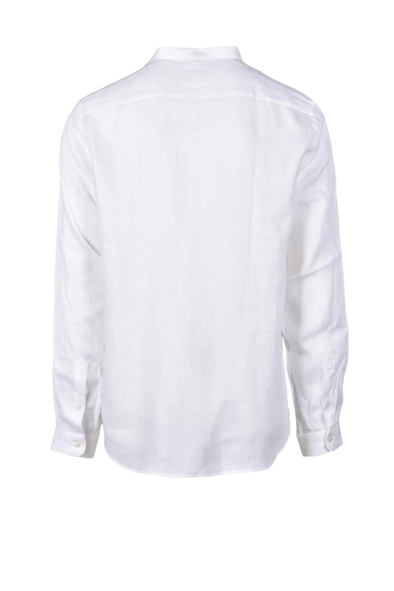 Deuxieme Camicia Lino - Bianco