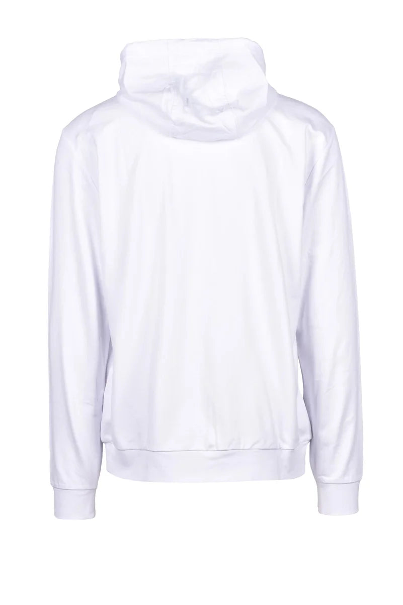 EA7 Emporio Armani Felpa Cotone - Bianco