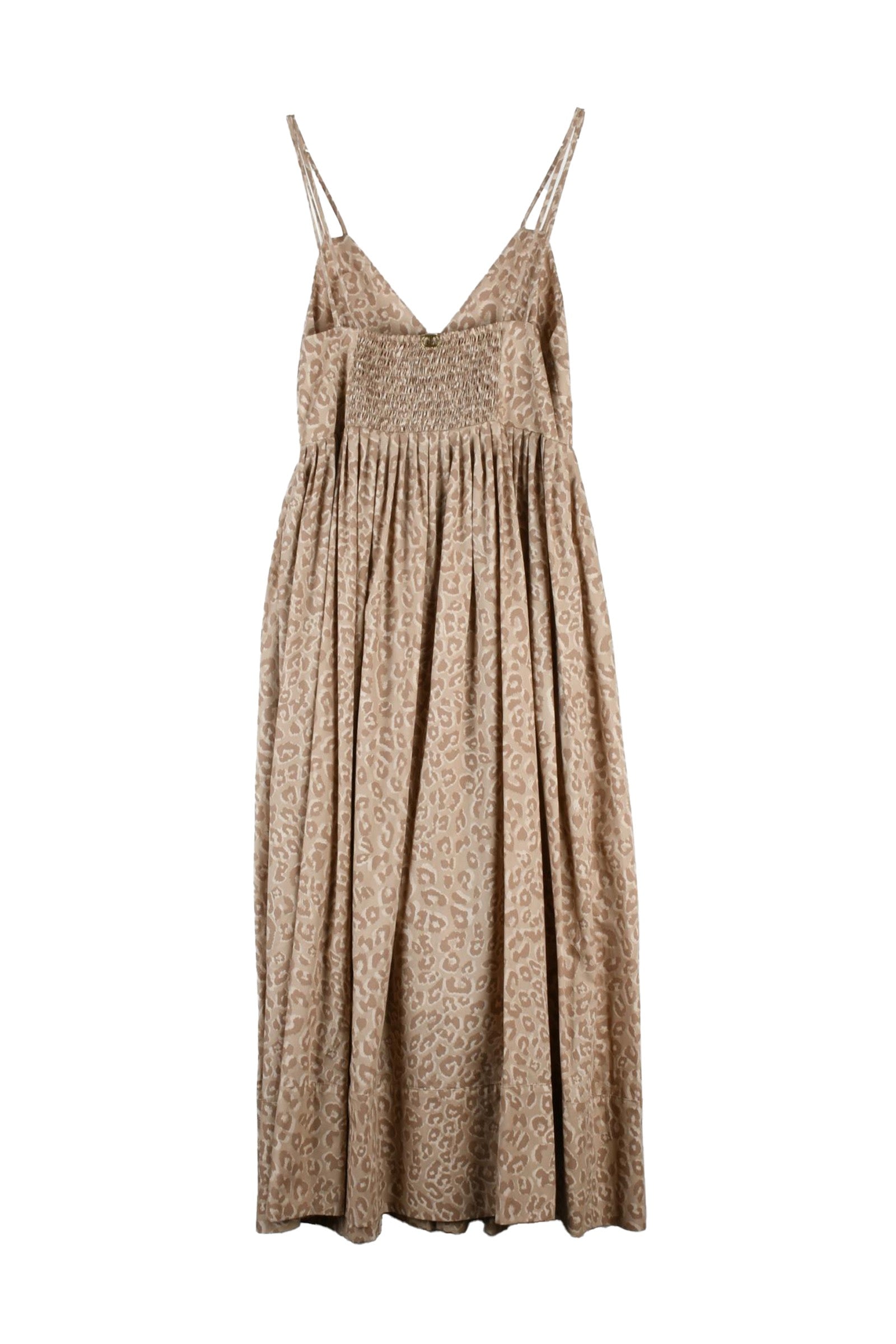 TWINSET - Langes Baumwollkleid für Damen