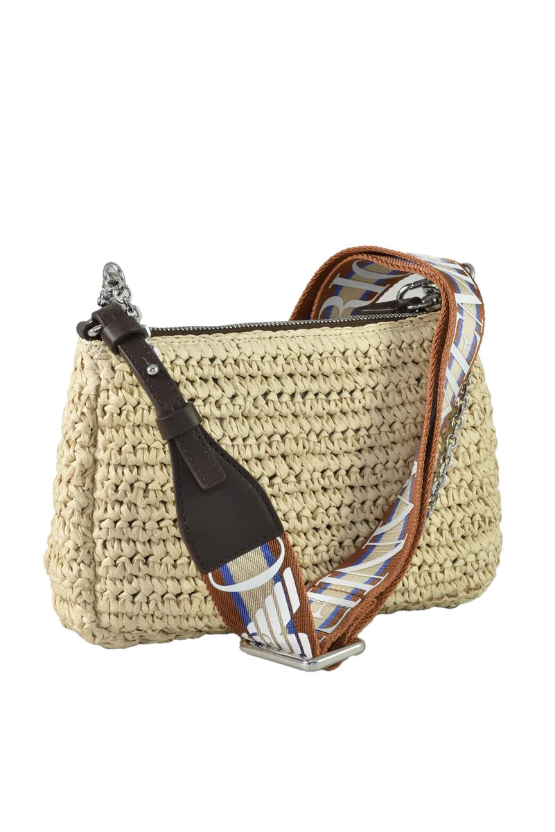 Emporio Armani Borsa Rafia - Beige