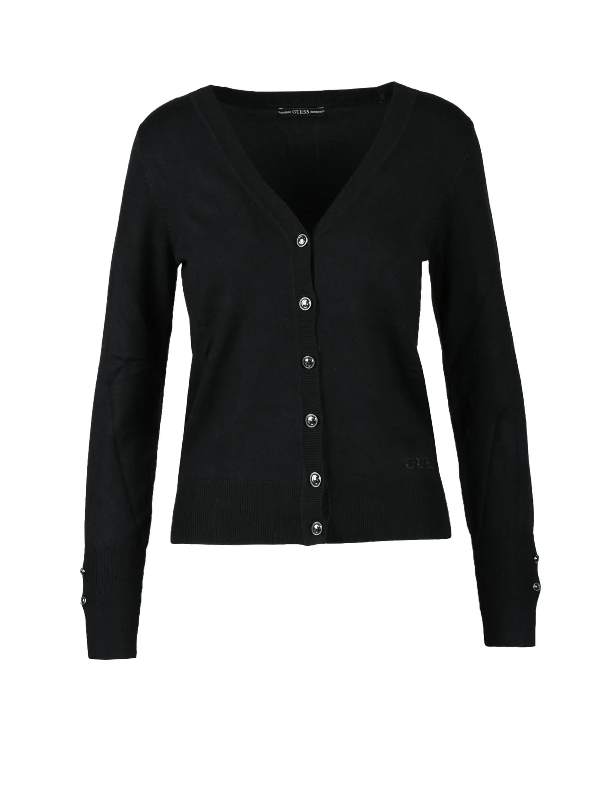 Guess Cardigan Aderente - Nero