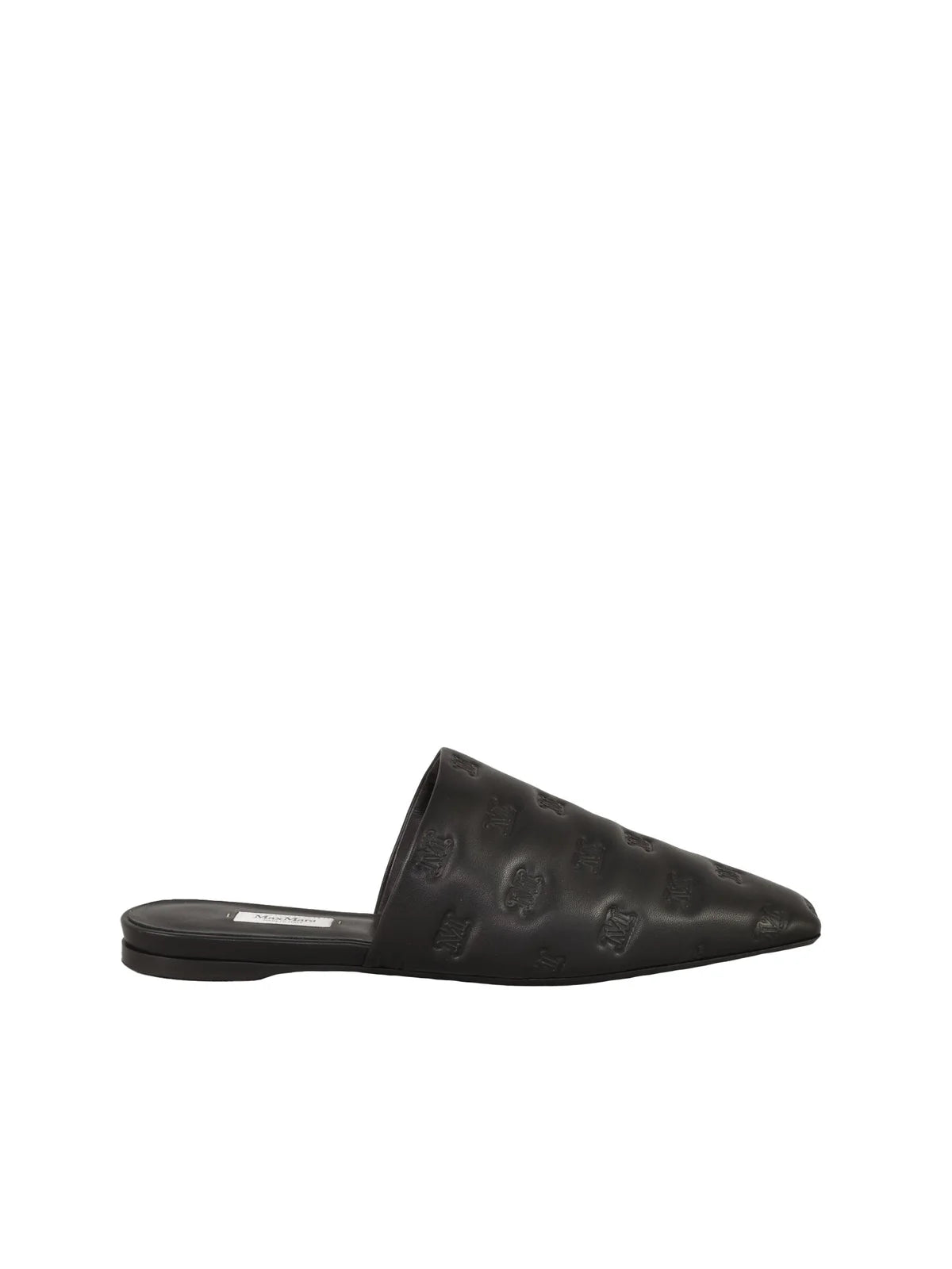 Max Mara Mule Pelle - Nero