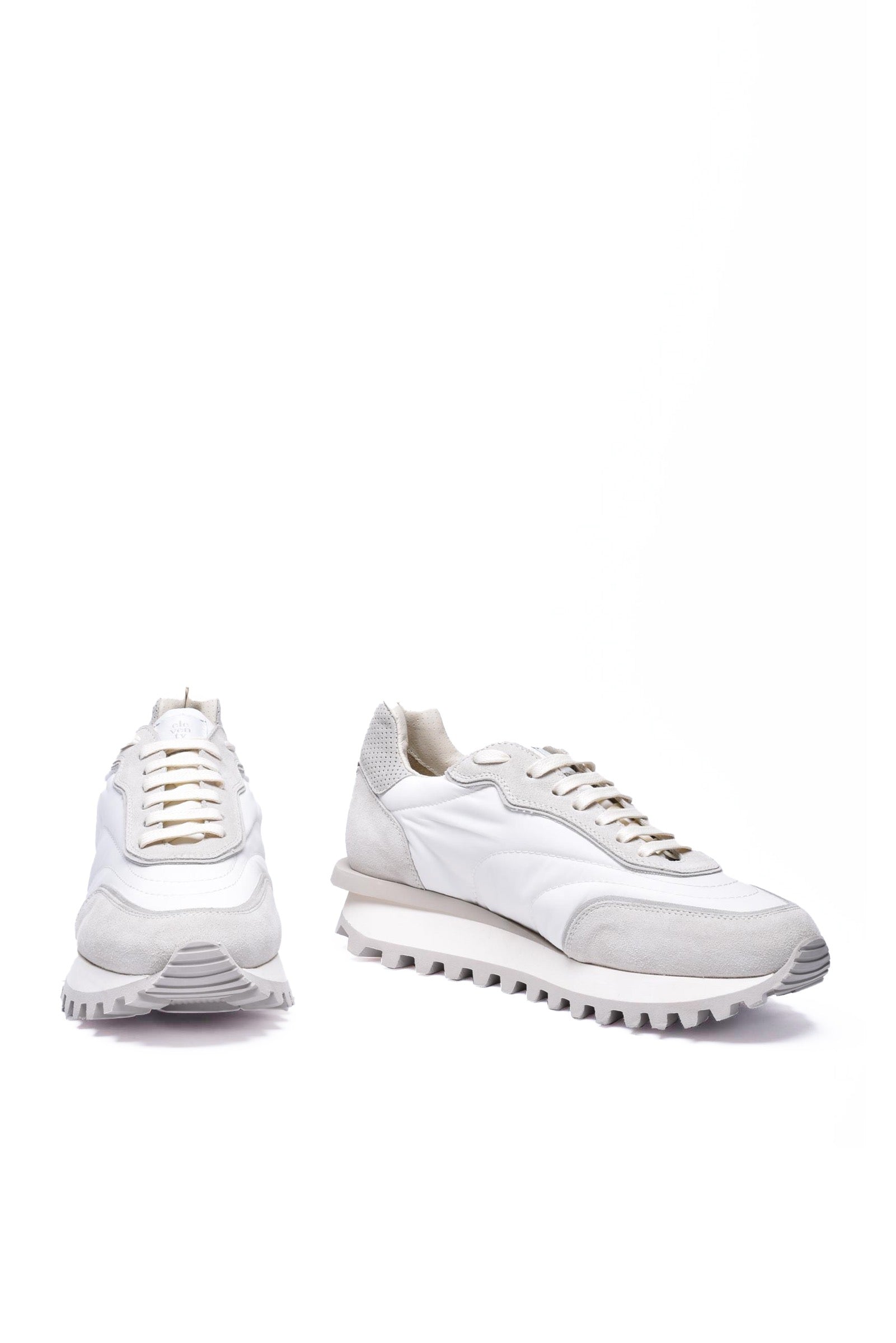 Eleventy – Herren-Sneakers aus Leder und Nylon