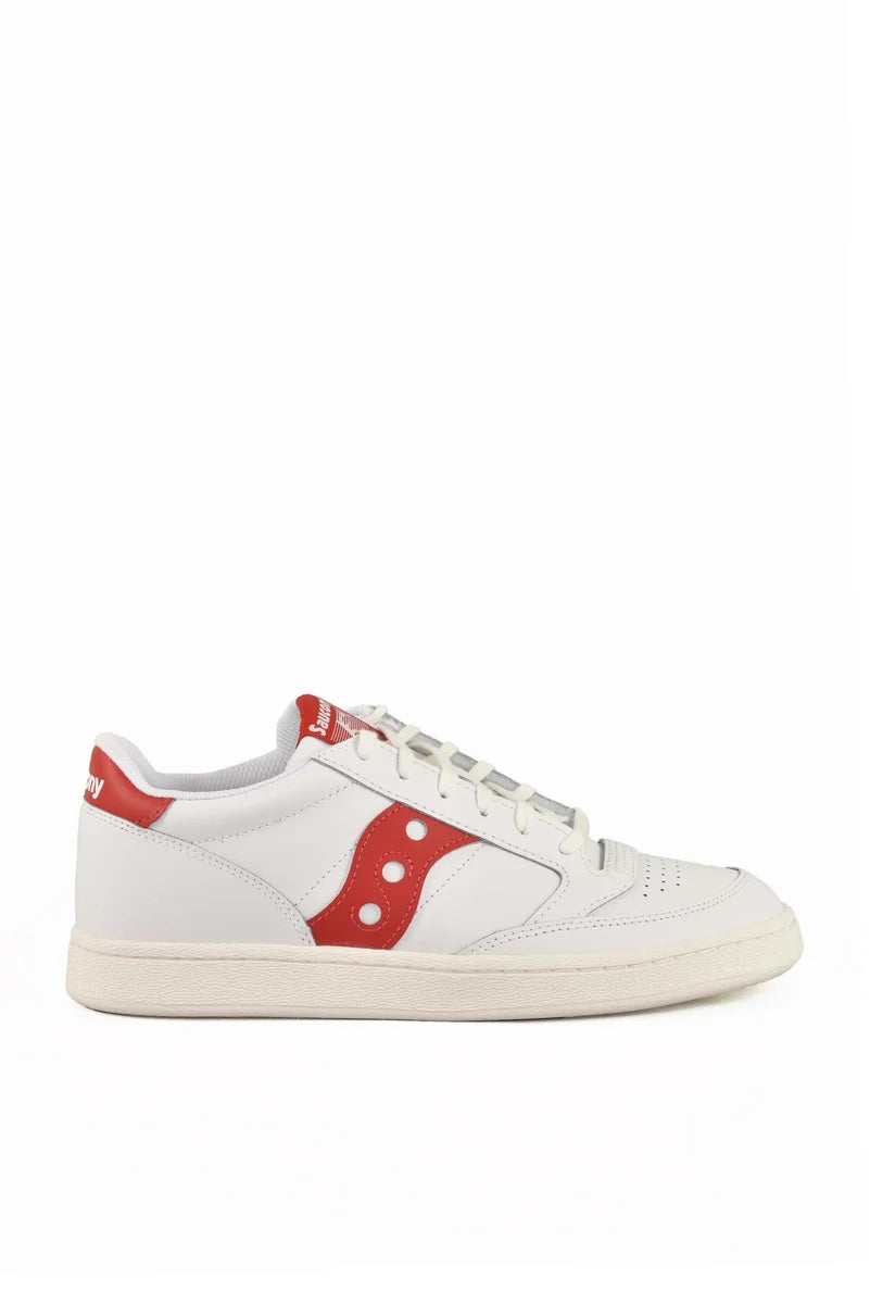 Saucony Sneakers Pelle - Bianco/Rosso
