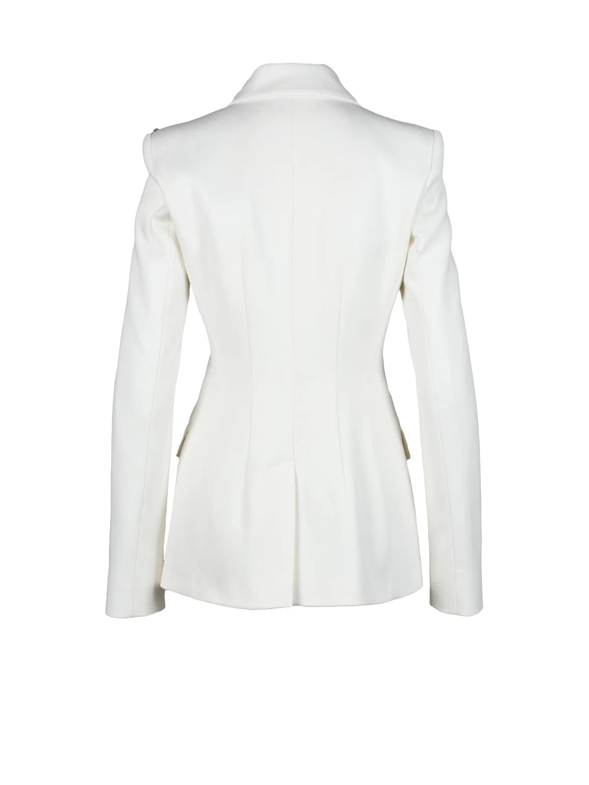 Sportmax Double-Breasted Jacket - White