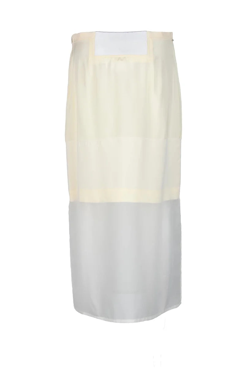 Sportmax Gonna Lunga Viscosa - Cream