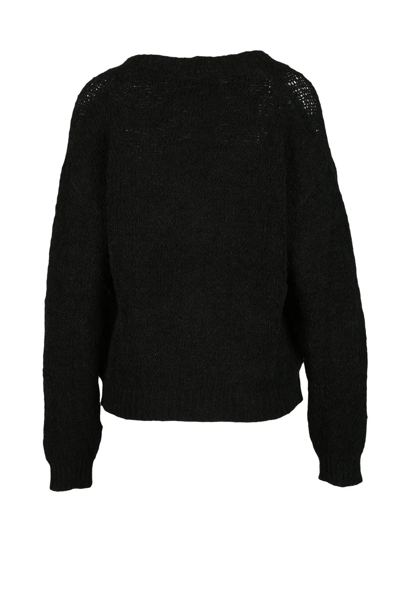 Zanone-slowear Cardigan Lino - Nero
