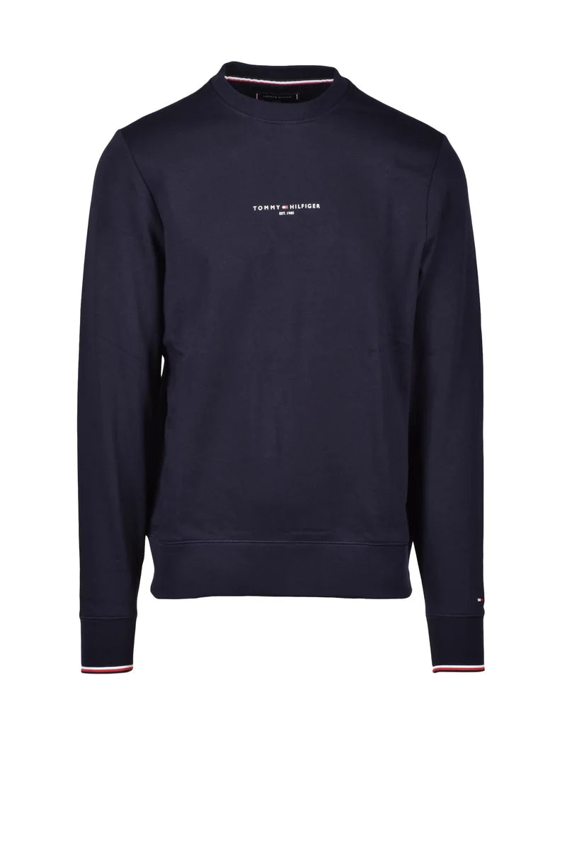 Tommy Hilfiger Felpa Uomo Azzurro
