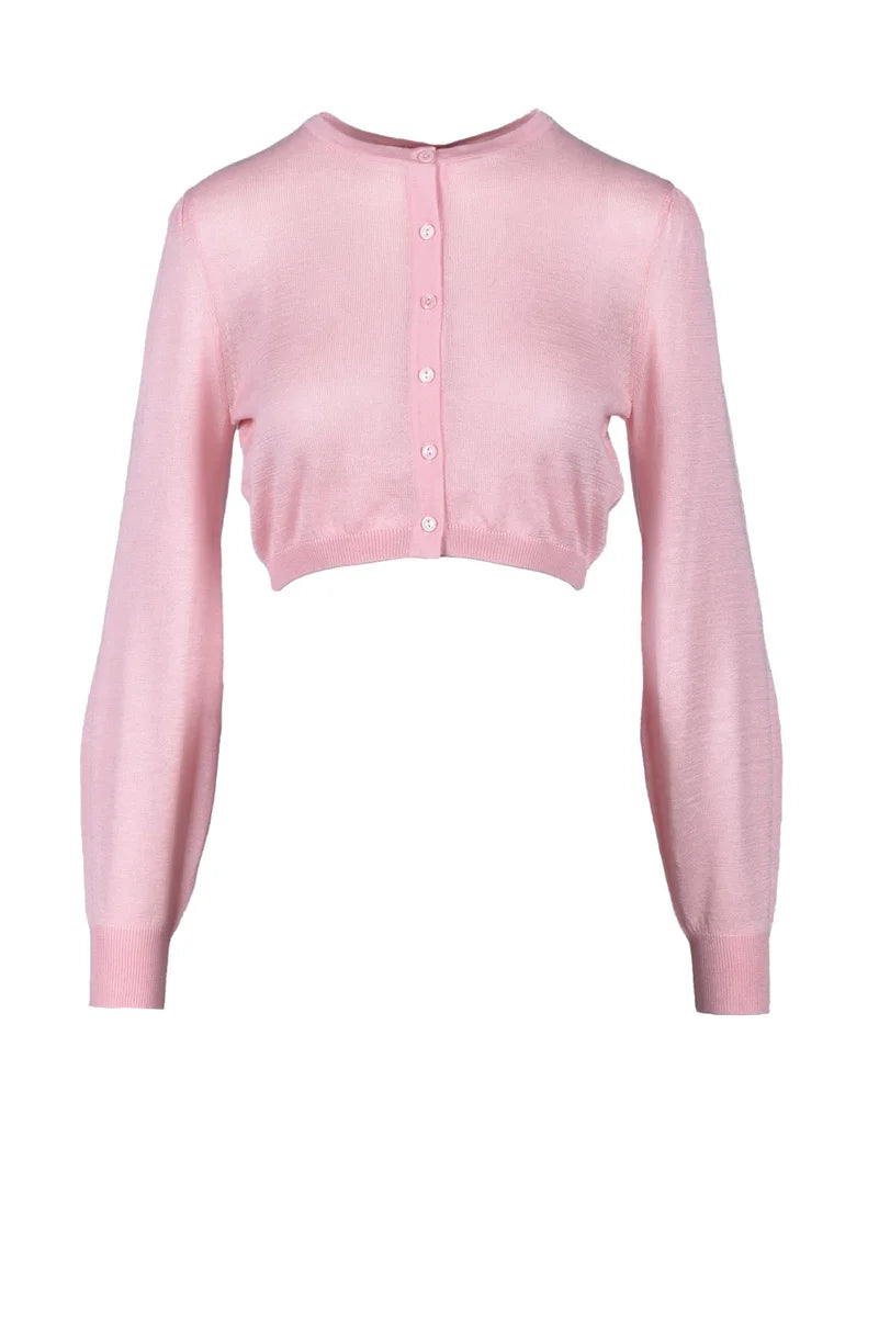 Wild Cashmere Cardigan Seta e Cashmere - Taupe