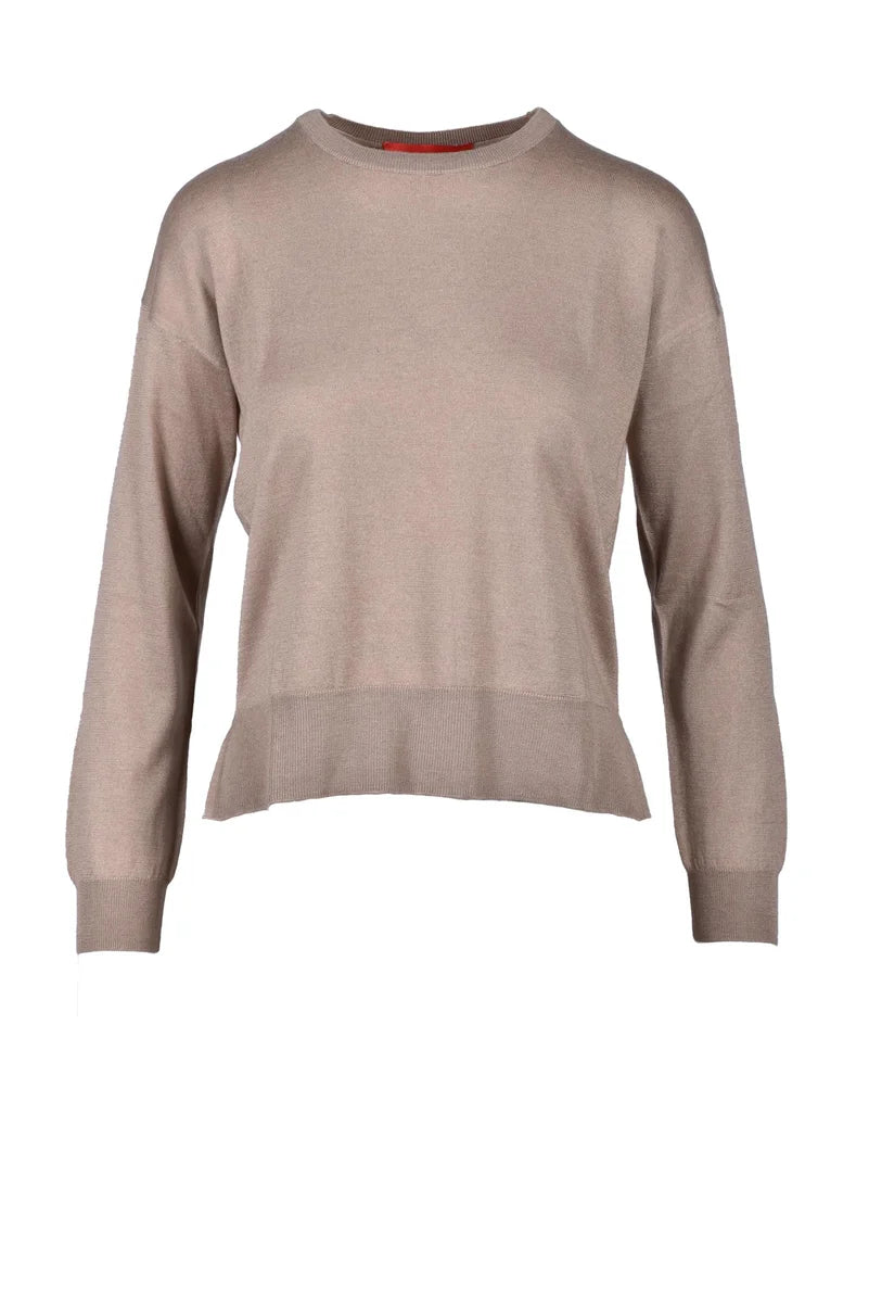 Wild Cashmere Maglia Seta e Cashmere - Taupe