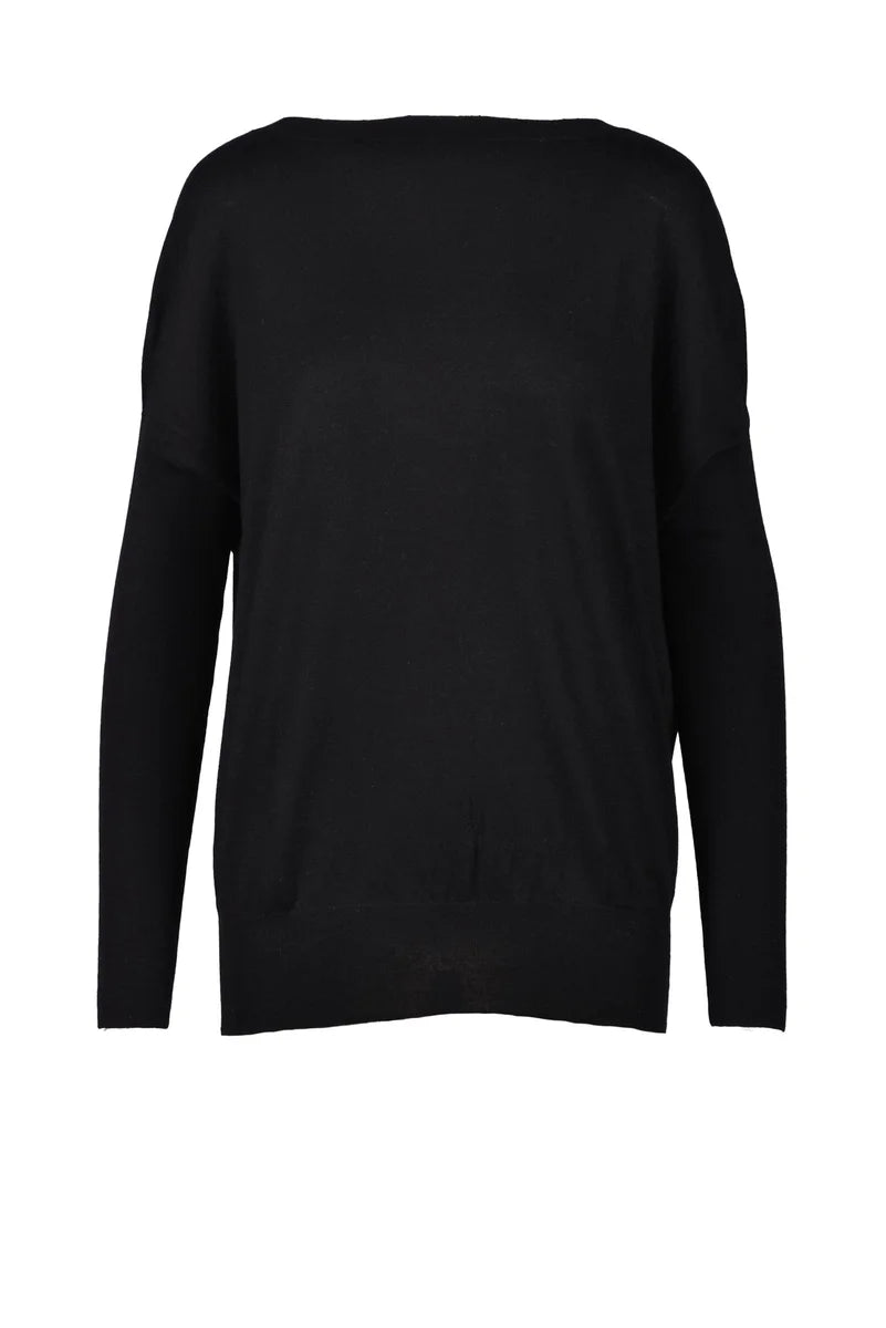 Wild Cashmere Maglia Seta e Cashmere - Nero