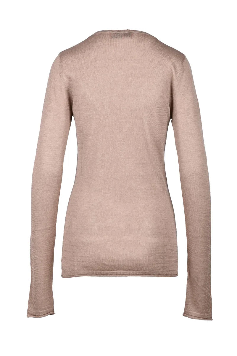 Wild Cashmere Maglia Seta/Cashmere - Taupe