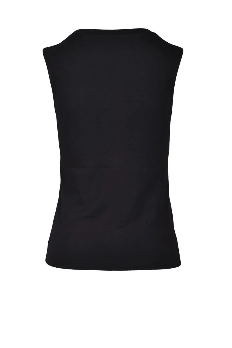 Wild Cashmere T-shirt Cotone ed Elastan - Nero