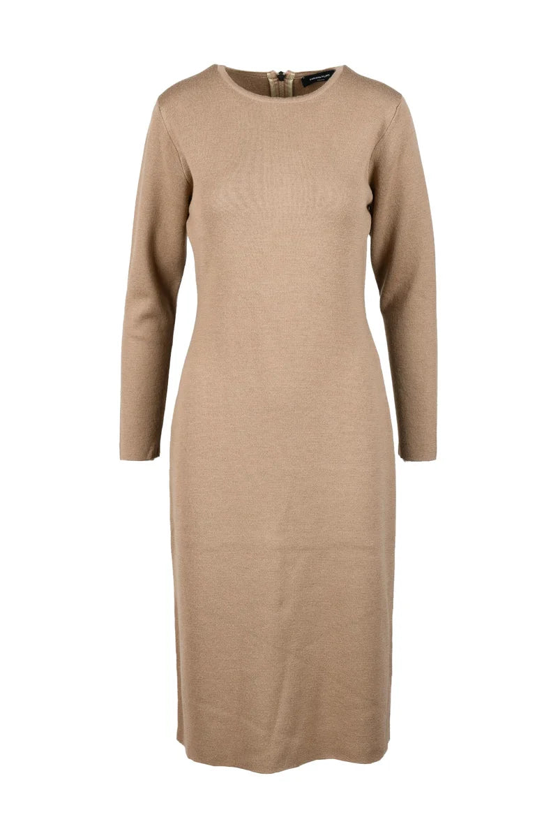 Fabiana Filippi Abito Maglia Lana - Beige