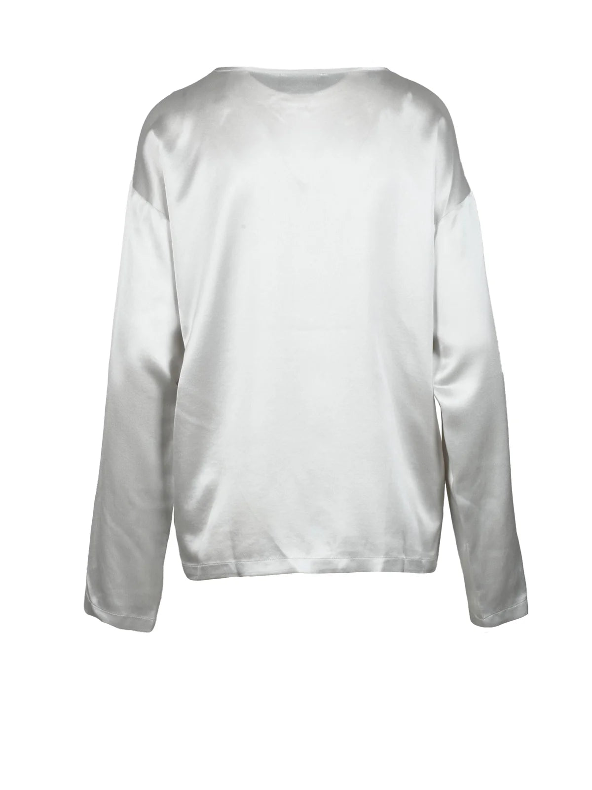 Fabiana Filippi Blusa Seta - Grigio Chiaro