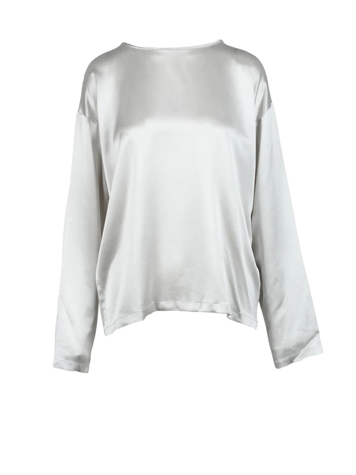 Fabiana Filippi Blusa Seta - Grigio Chiaro