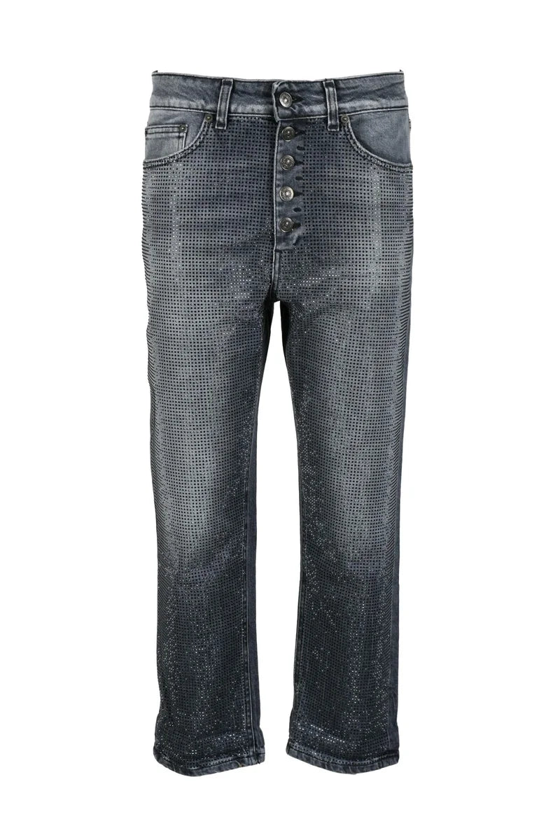 Dondup Jeans Koons Gioiello - Grigio