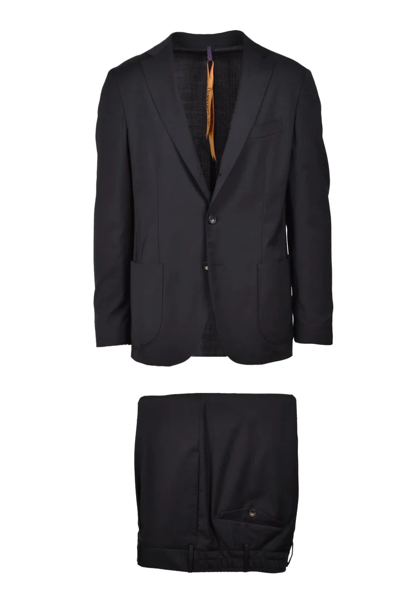 Santaniello To Magenta Men's Suit - Black