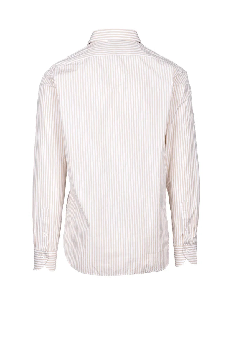 Baturo Camicia Cotone - Beige