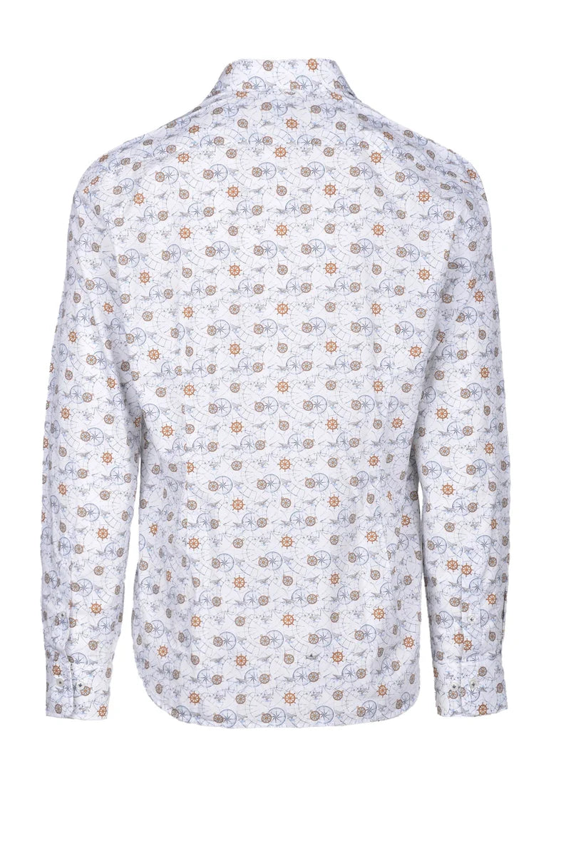 Ingram Camicia Cotone - Bianco