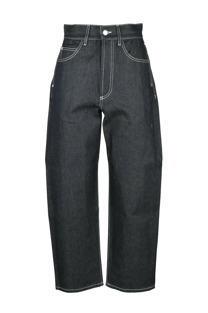 Sunnei Jeans Cotone - Blu Notte