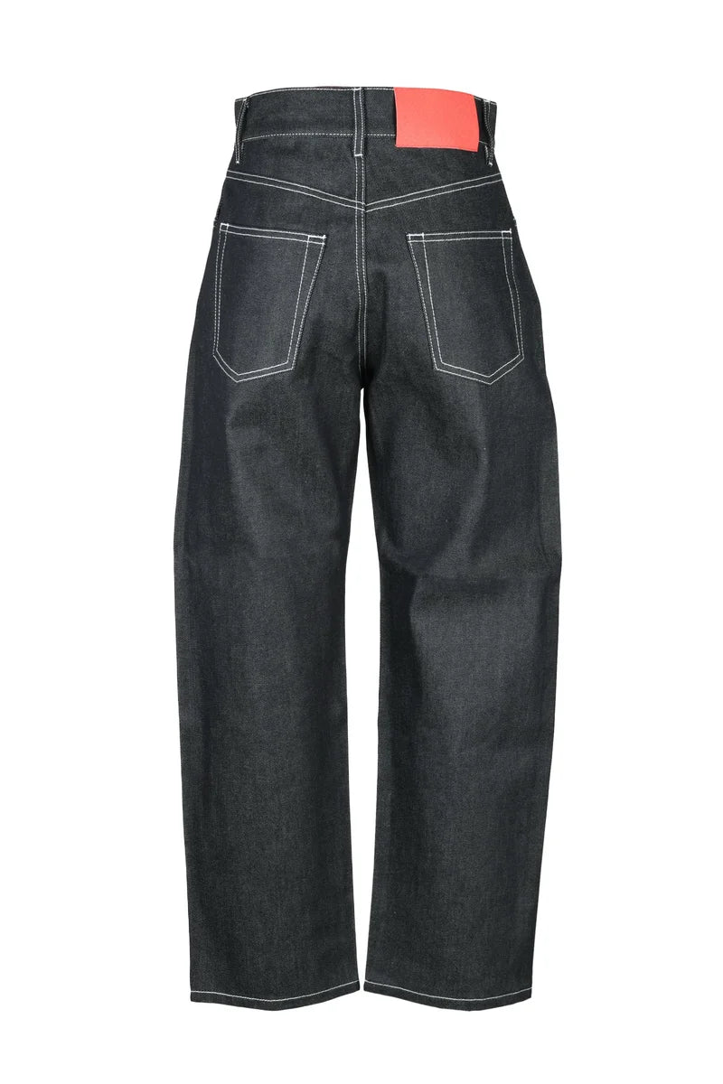 Sunnei Jeans Cotone - Blu Notte